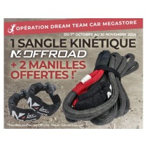 Sangle kinétique 8m 10.8T N4-Offroad + 2 manilles offertes
